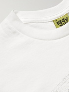 iggy - Printed Cotton-Jersey T-Shirt - White
