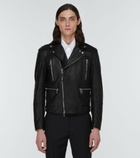 Alexander McQueen - Leather biker jacket