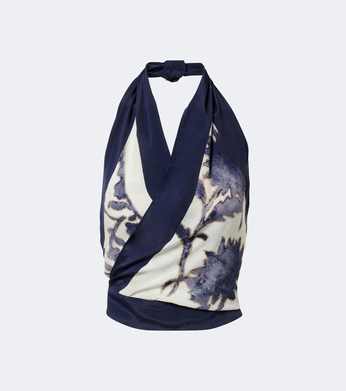 SIR Phillipa floral halterneck top