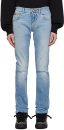 Dolce & Gabbana Blue Five-Pocket Jeans