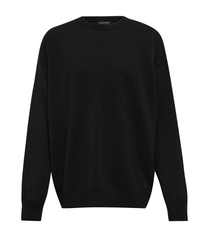 Photo: Balenciaga - Embroidered cashmere sweater
