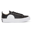 McQ Alexander McQueen Black Plimsoll Platform Sneakers