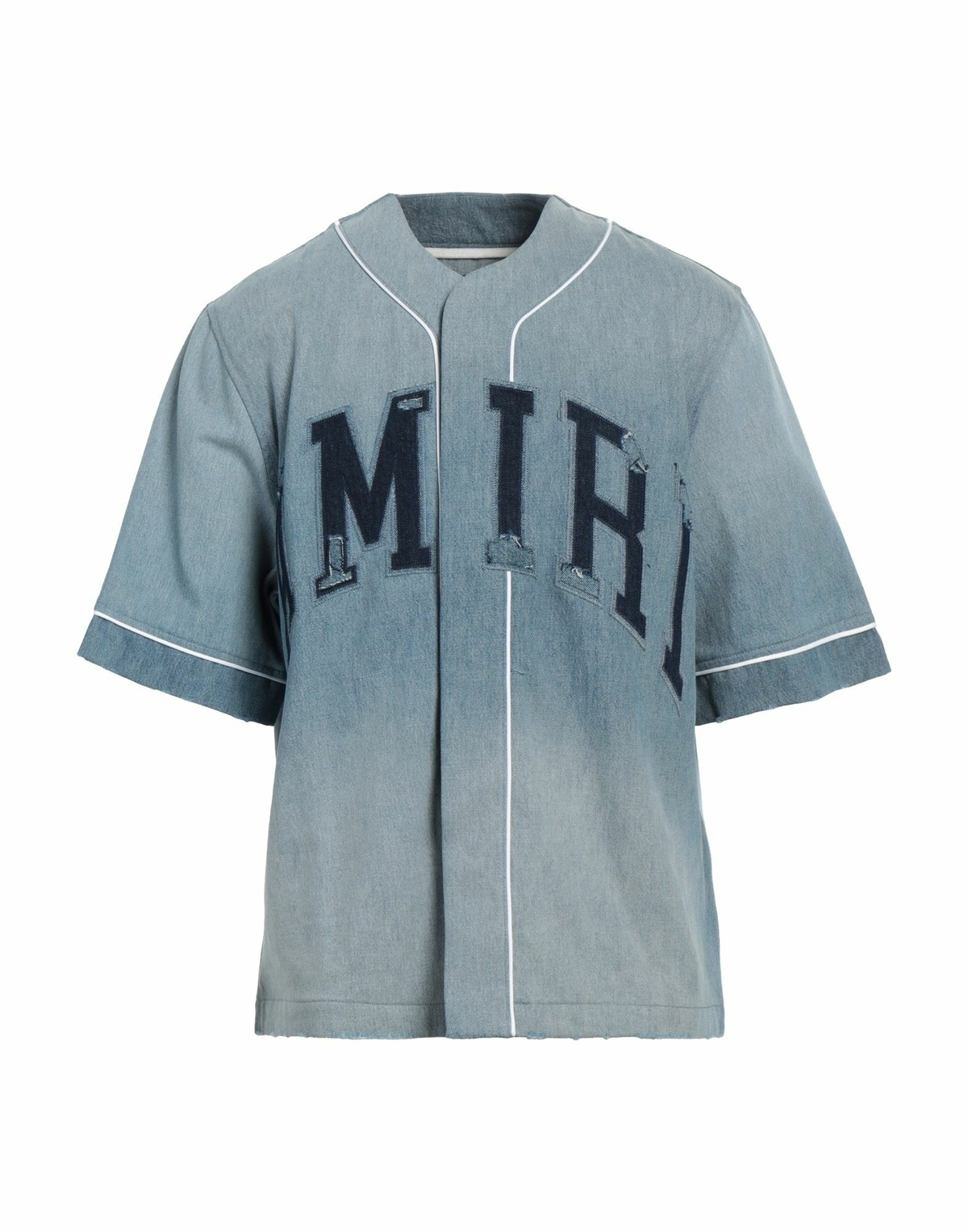 Amiri Mens Denim shirt in Blue