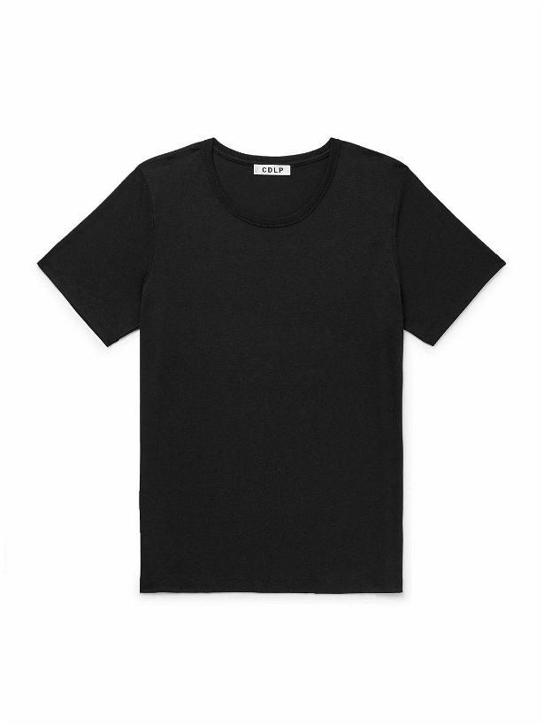 Photo: CDLP - Lyocell and Cotton-Blend Jersey T-Shirt - Black