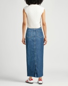 Paige Womens Denim skirt in Blue