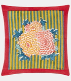 Lisa Corti Arabesque Corolla cotton cushion