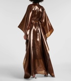 Taller Marmo Cigar belted wool-blend kaftan