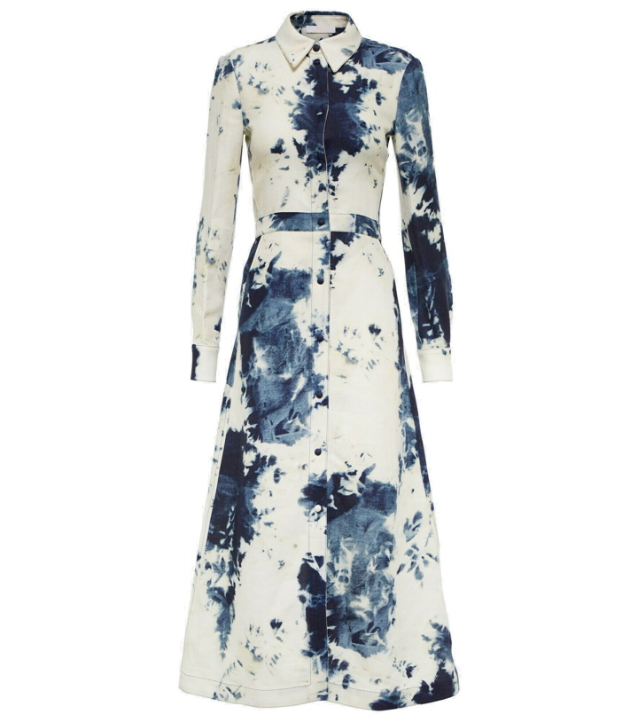 Photo: Chloe - Tie-dye linen shirt dress