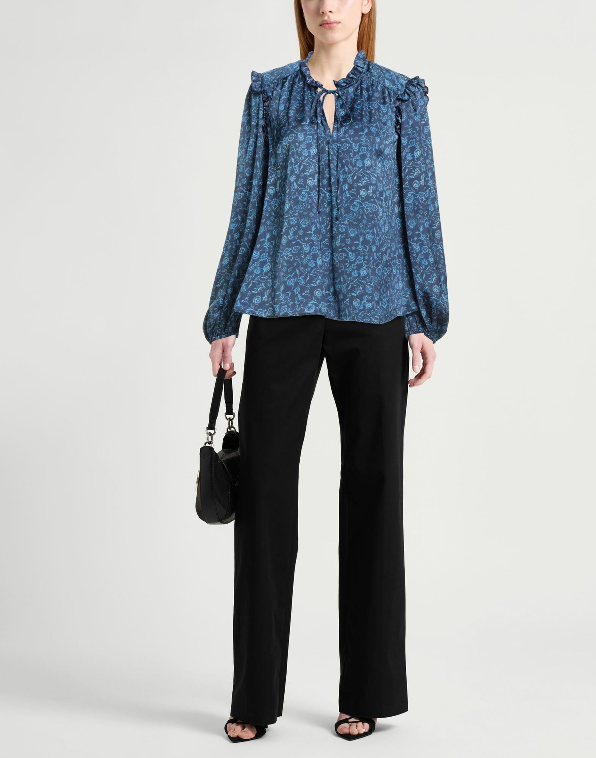Maje Womens Top in Navy