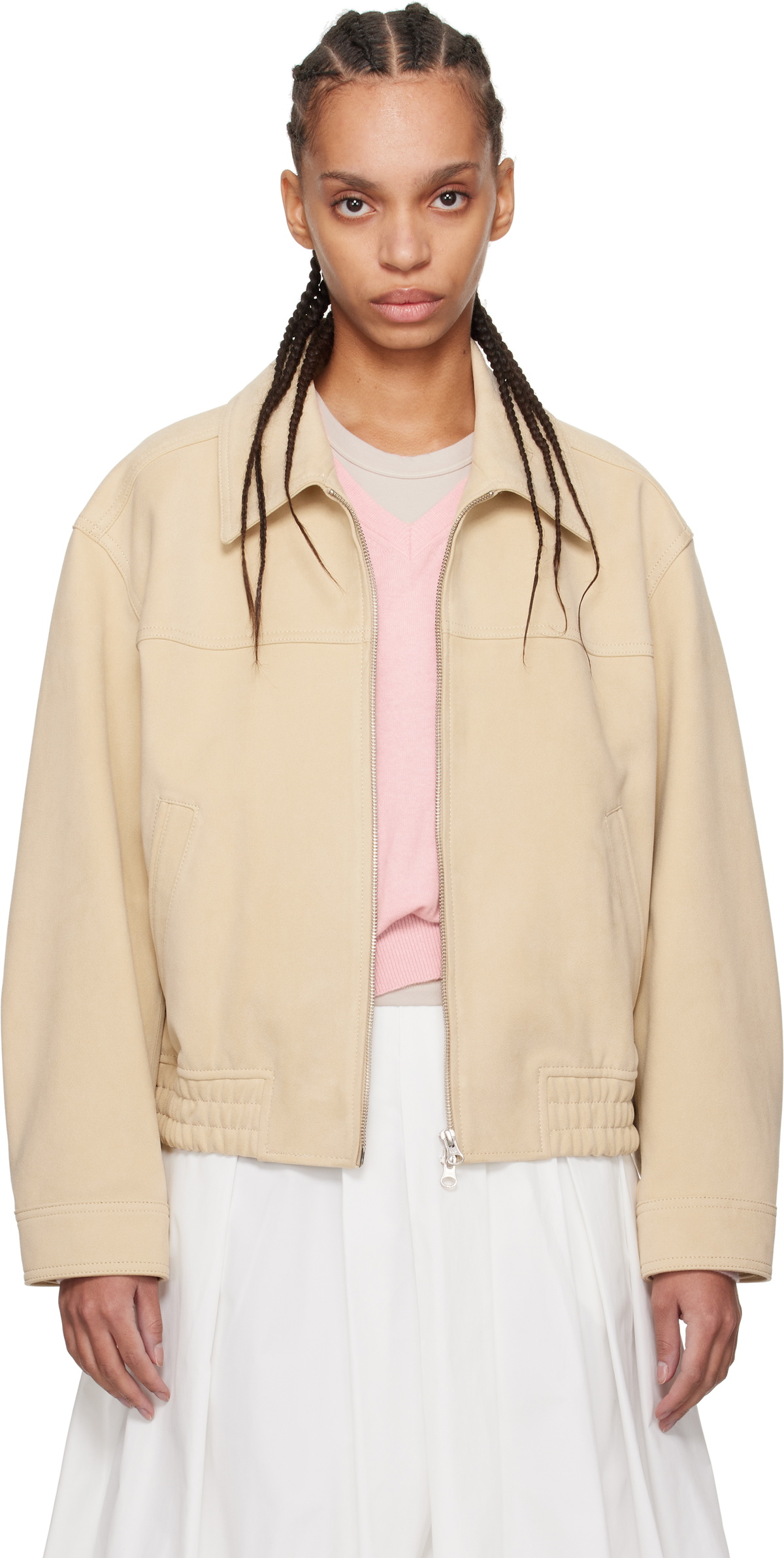 DS Tulsa Raw Beige Padded Jacket