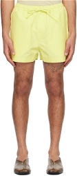 Nanushka Yellow Amil Shorts