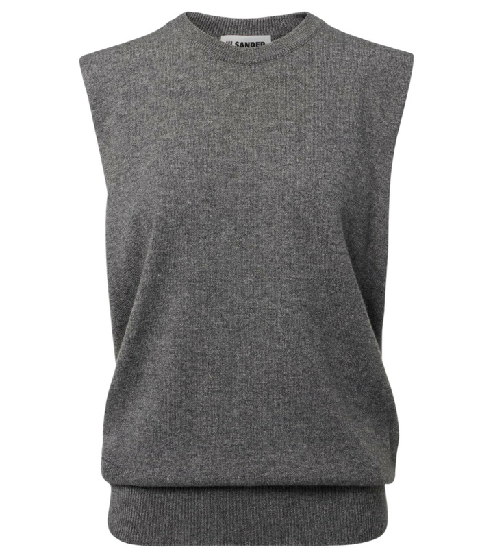 Photo: Jil Sander Cashmere sweater vest