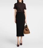 The Row Margaux 15 leather tote bag