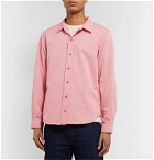 Tempus Now - Organic Denim Shirt - Pink