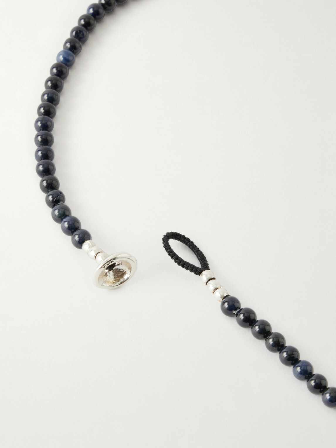 Mikia - Sterling Silver Multi-Stone Beaded Bracelet