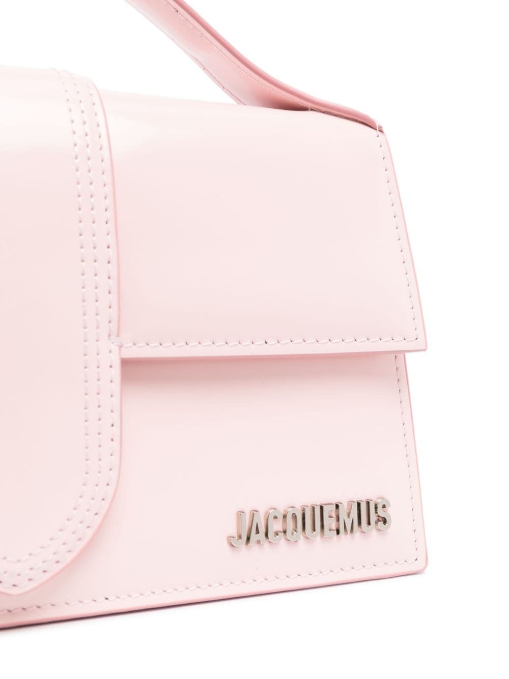 Jacquemus Terracotta Leather Le Grand Bambino Handbag