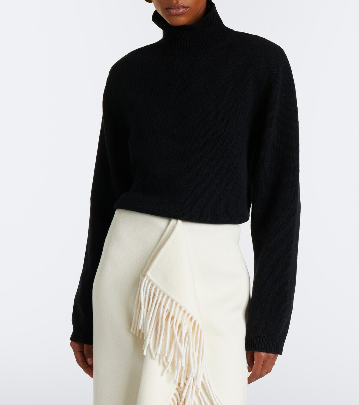 Róhe Wool and cashmere turtleneck sweater