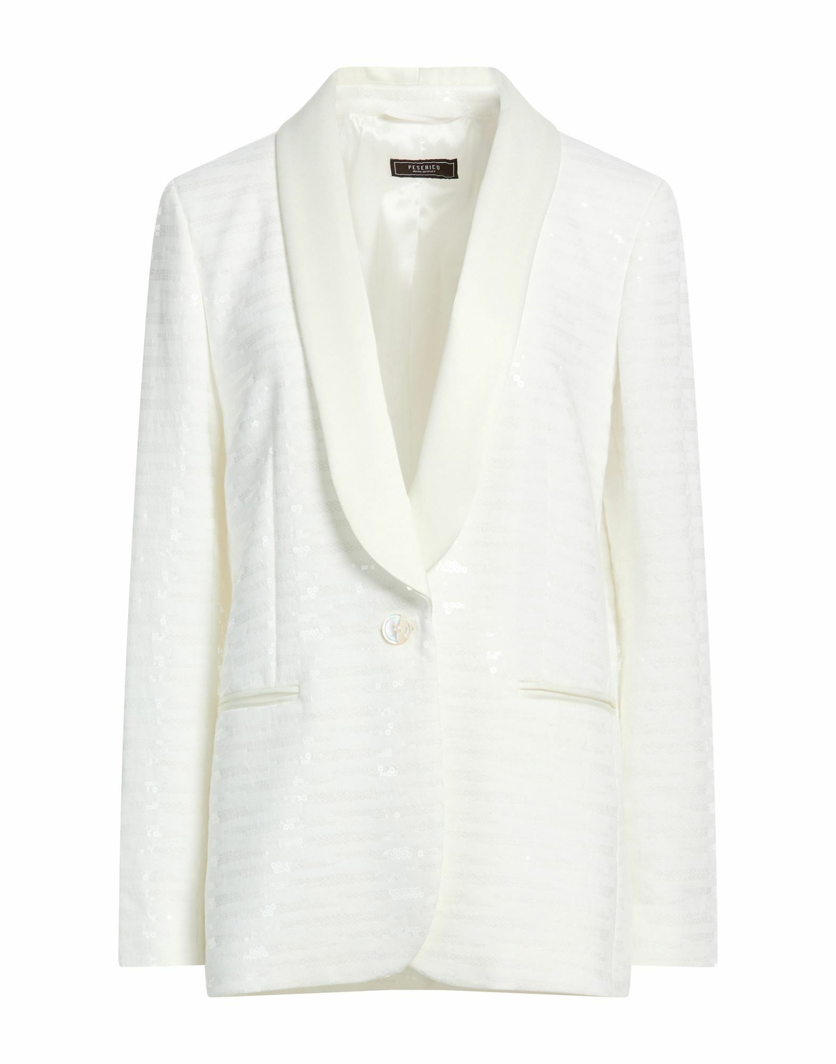 Peserico Womens Blazer Ivory