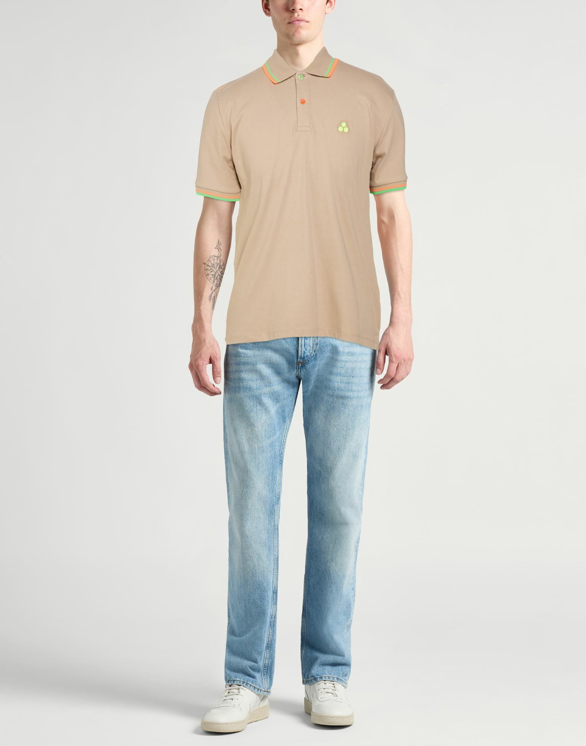 Peuterey Mens Polo shirt in Beige