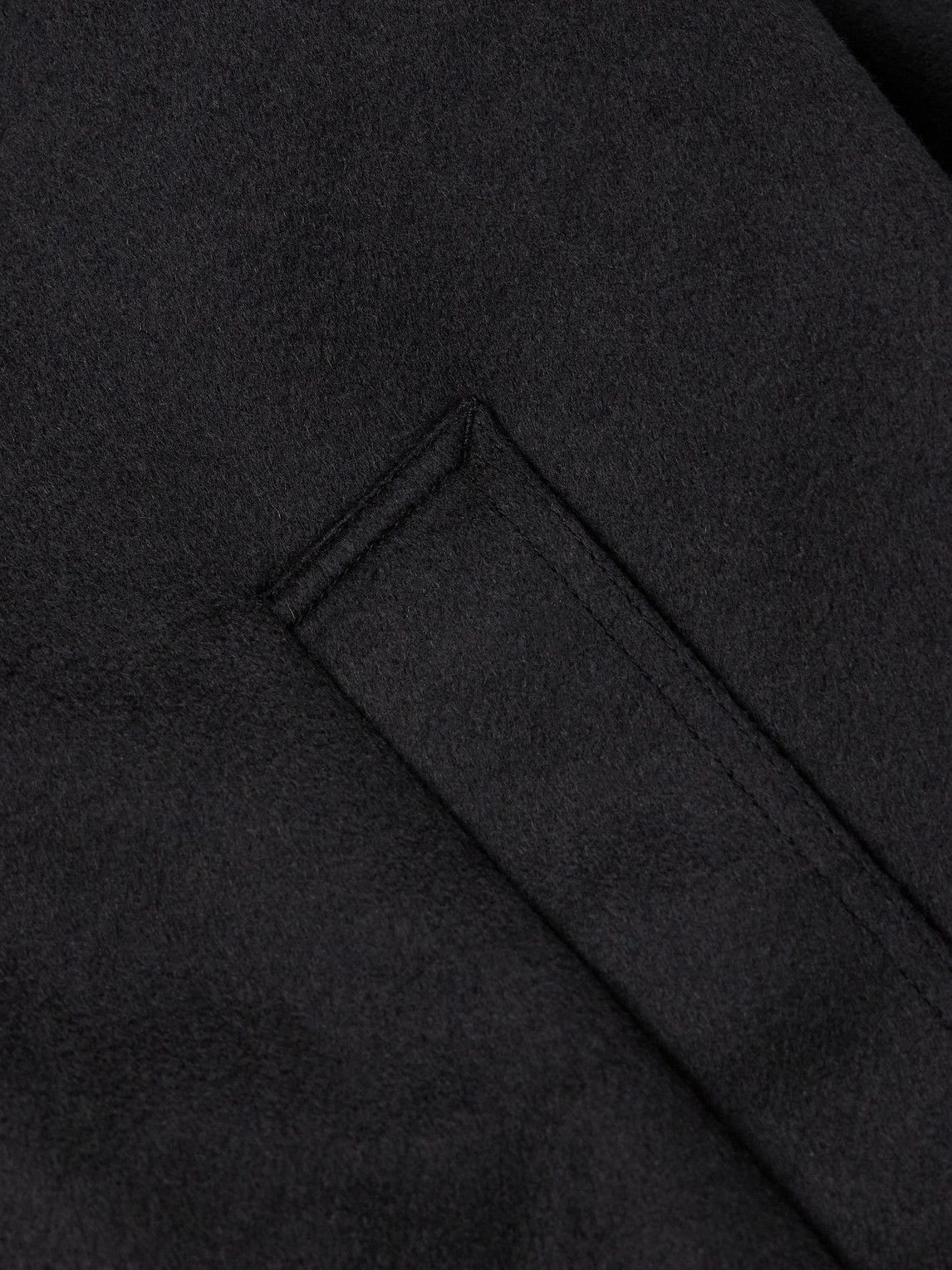 Lardini - Cashmere and Wool-Blend Felt Blouson Jacket - Blue