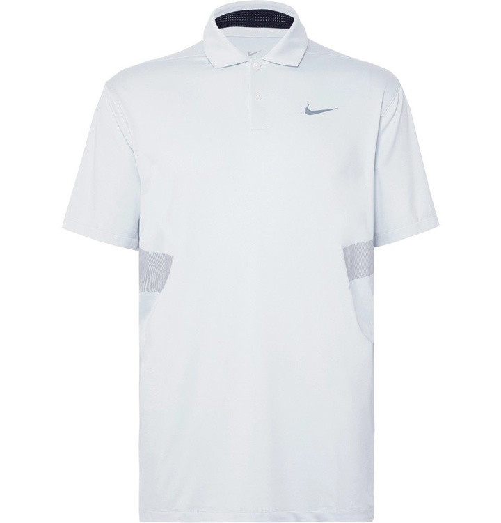Photo: Nike Golf - Vapor Printed Dri-FIT Polo Shirt - Light gray