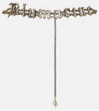 Blumarine - Logo embellished belt
