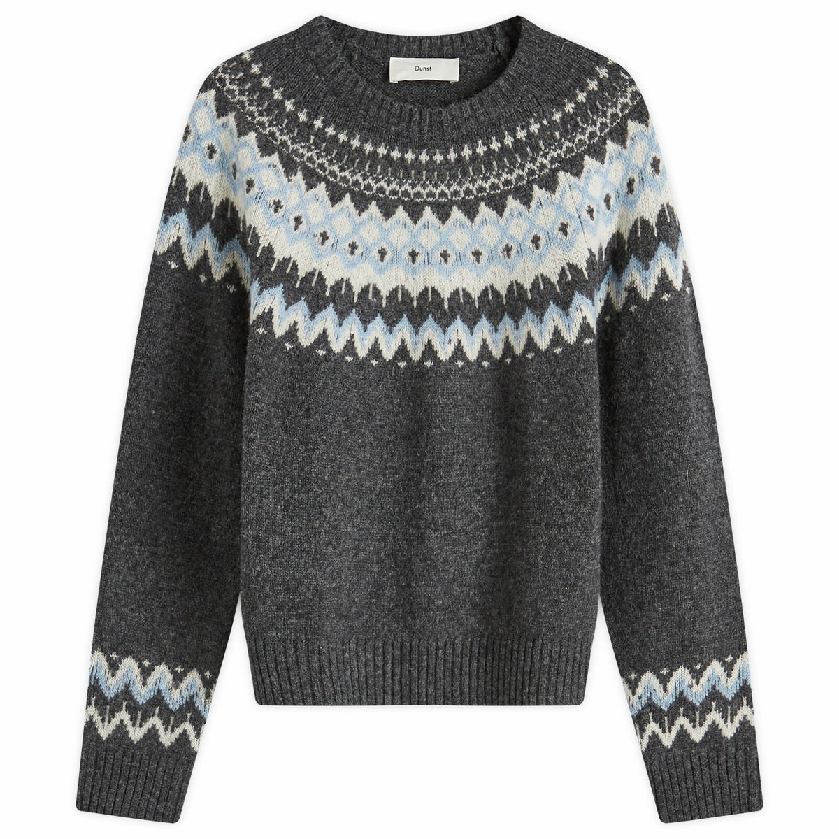 DUNST - Unisex - Blue - Knit Sweater