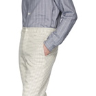 Sunnei Beige Patches Straight Trousers