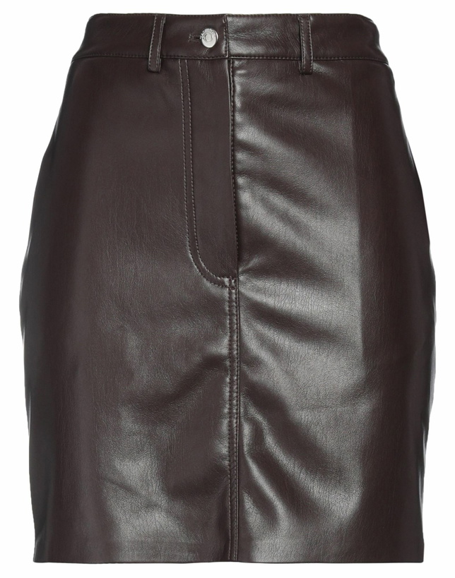 Photo: Nanushka Womens Mini skirt Dark in Brown