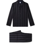 Paul Smith - Piped Striped Cotton Pyjama Set - Black