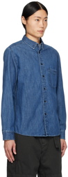 Isabel Marant Blue Lako Denim Shirt