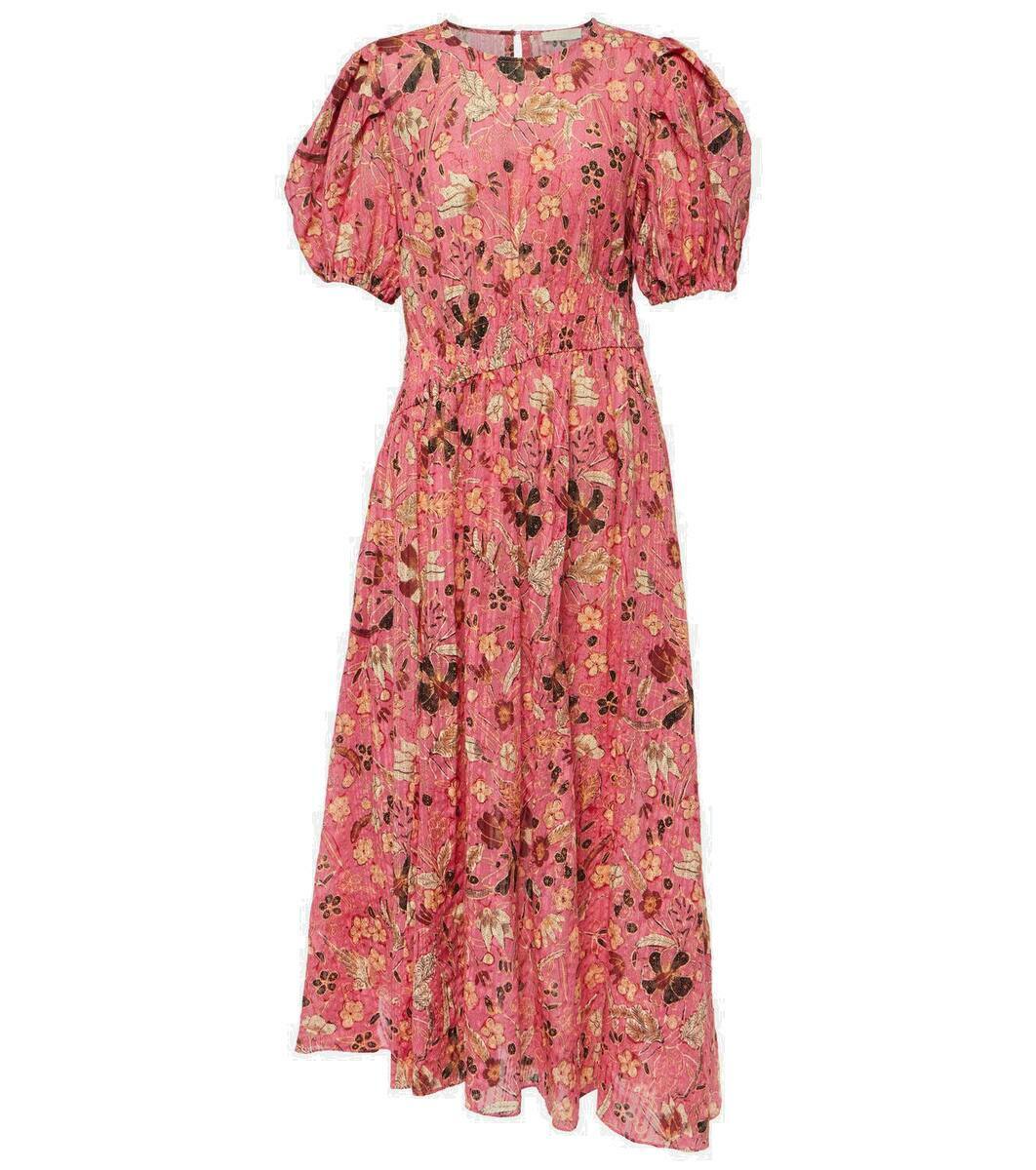 Ulla Johnson Eden cotton-blend midi dress Ulla Johnson