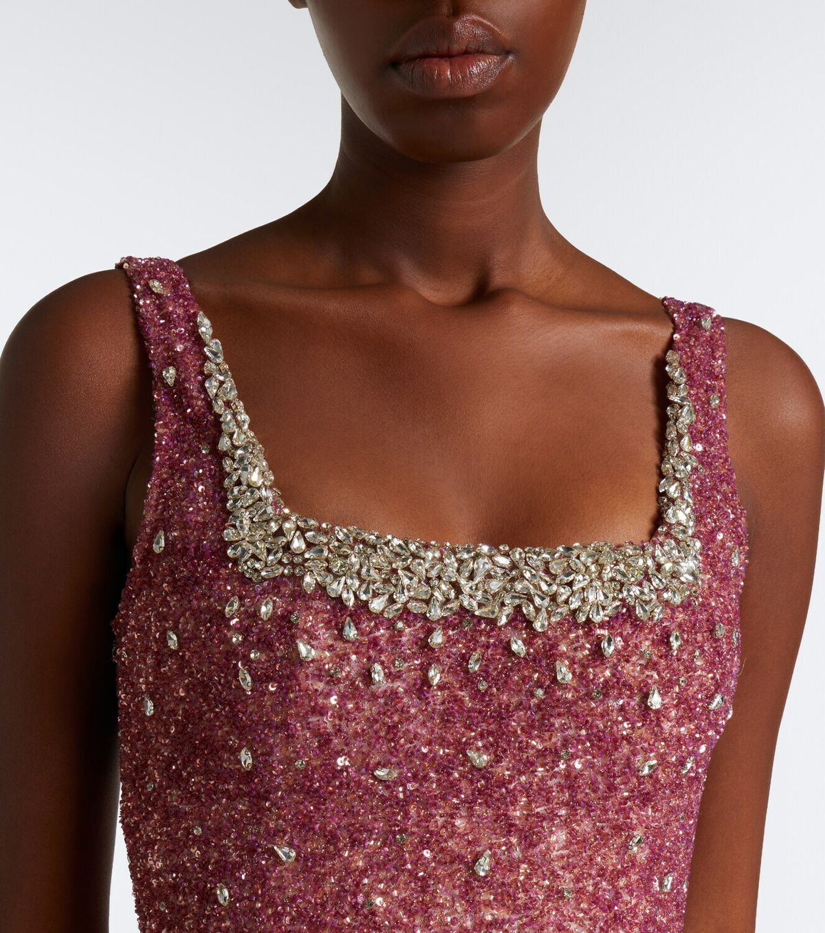 Rachel Gilbert Kaity embellished gown