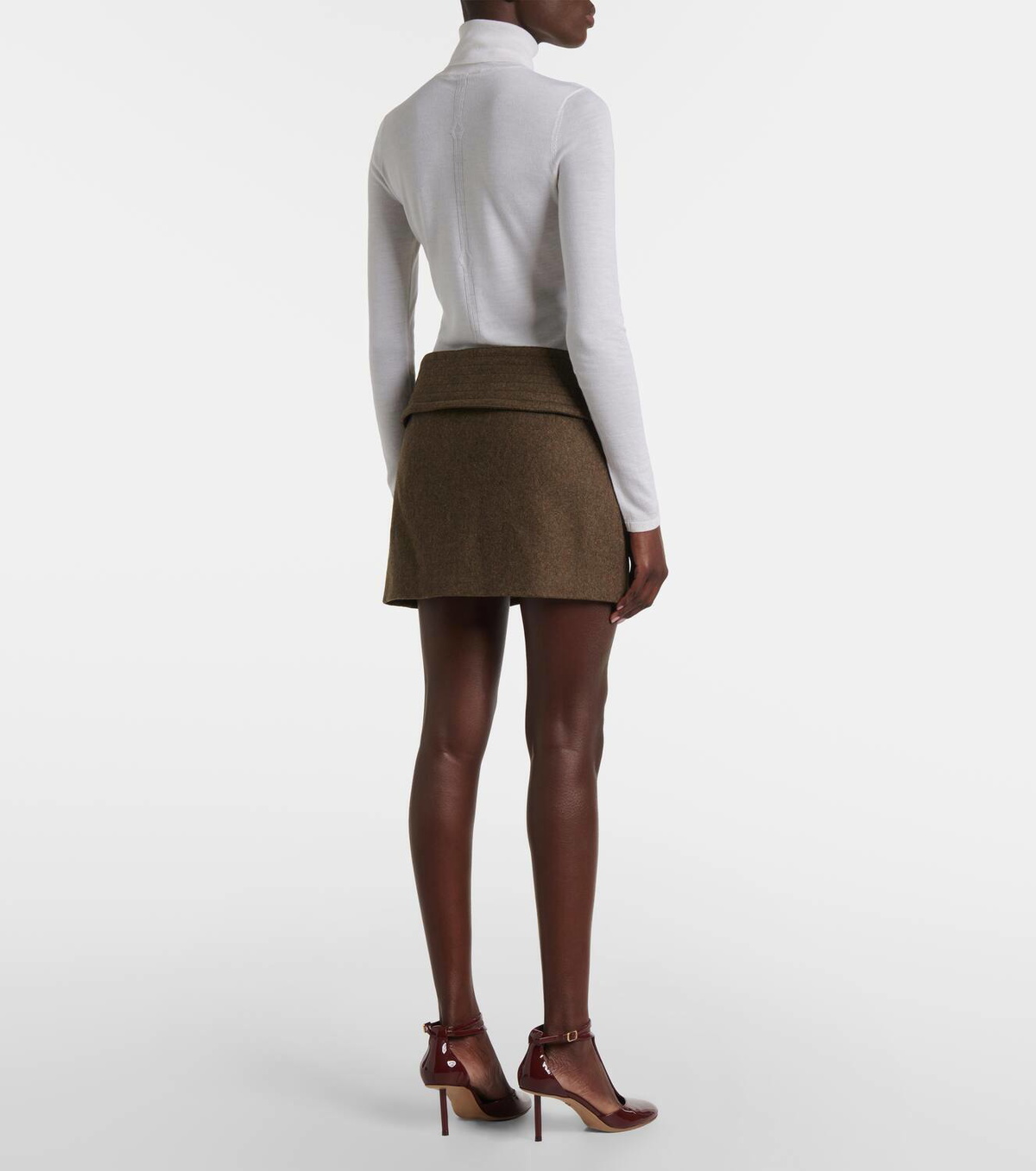 Ferragamo Wool miniskirt Salvatore Ferragamo