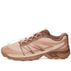 END. X Salomon XT-Wings 2 'Sirocco' Sneakers in Acorn/Sirocco/Peachy Keen