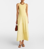 Velvet Romilly cotton-blend midi dress