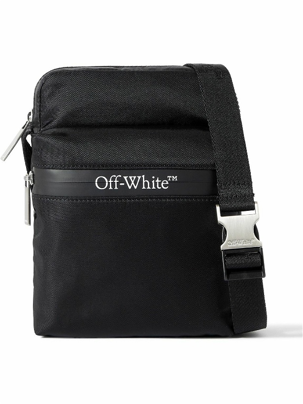 Photo: Off-White - Outdoor Logo-Print Shell Messenger Bag