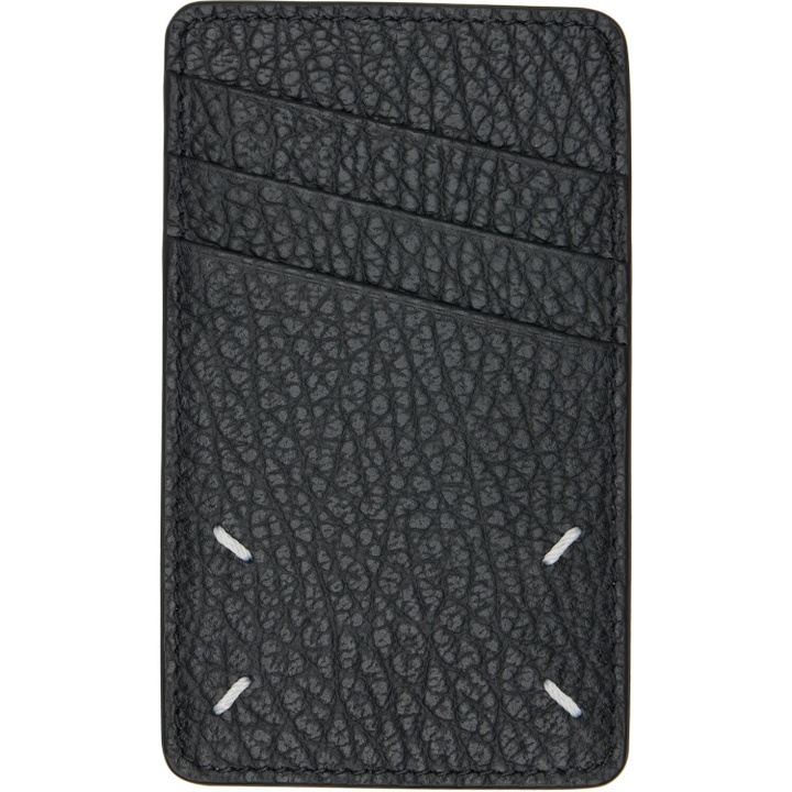 Photo: Maison Margiela Black Four Stitches Card Holder