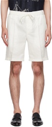 Brioni Off-White Sidney Shorts