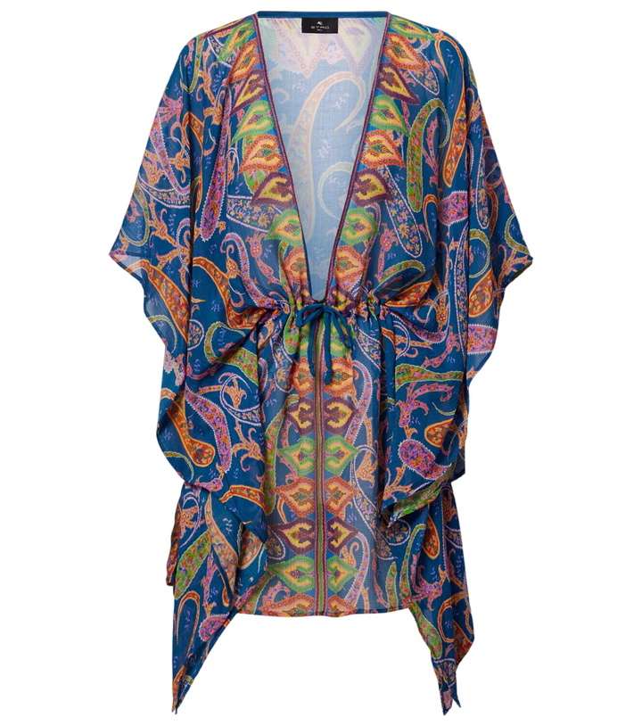 Photo: Etro Paisley beach cover-up