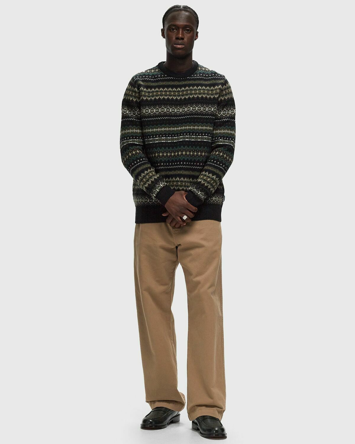 Barbour Case Crew Fair Black Pullovers