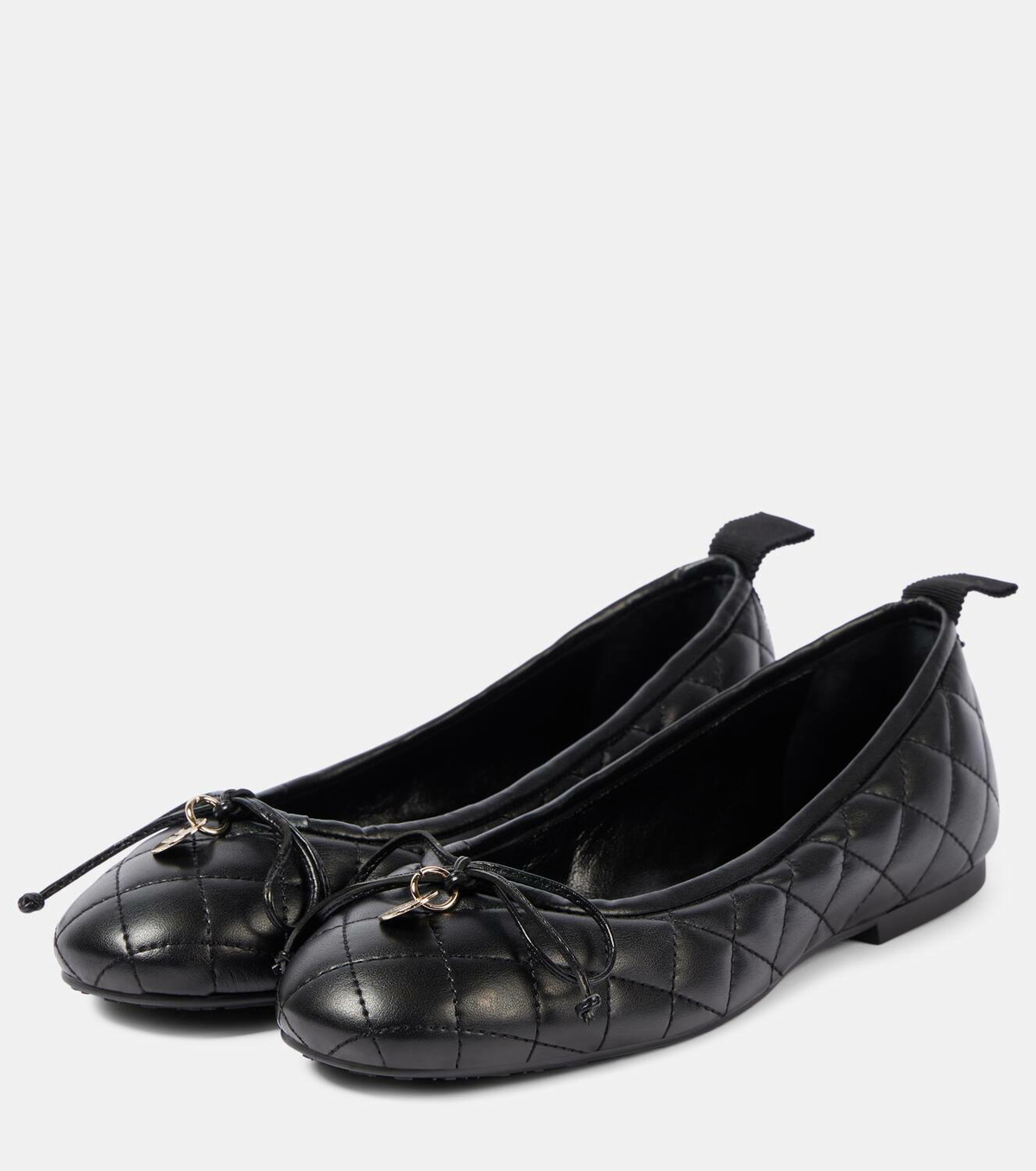See By Chloé Jodie quilted faux leather ballet flats