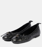 See By Chloé Jodie quilted faux leather ballet flats