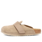 Birkenstock Men's Loma in Taupe Suede