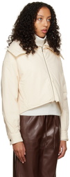 John Elliott Off-White Scout Cropped Jacket
