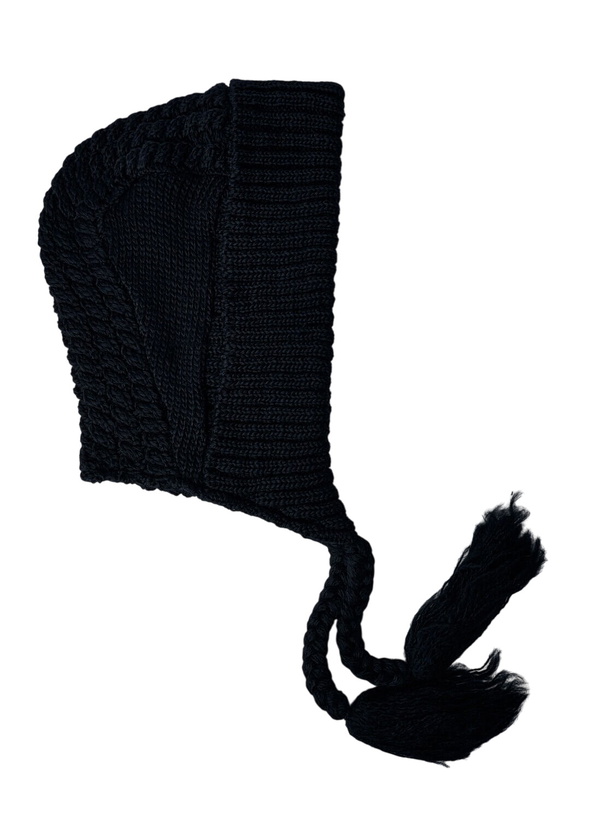 Photo: Yohji Yamamoto Aran Hooded Hat