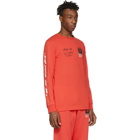 Off-White Red Monalisa Long Sleeve T-Shirt