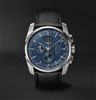 Parmigiani Fleurier - Tonda Metrographe 40mm Stainless Steel and Leather Watch, Ref. No. PFC274-0002500-XC1442 - Blue