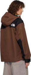 The North Face Brown DRYVENT Mono Mountain Rain Jacket