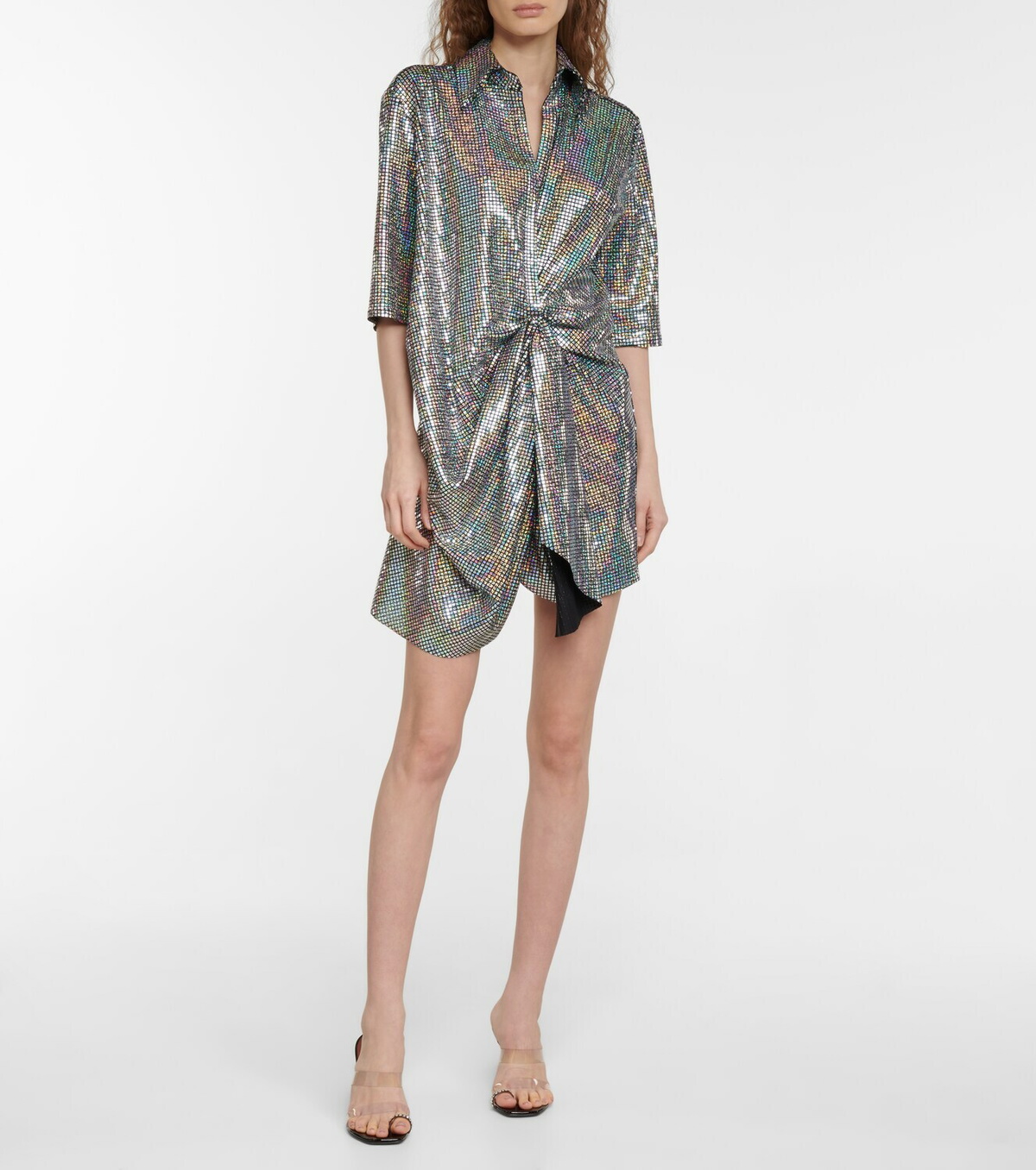 designer mini black dress Hattie
